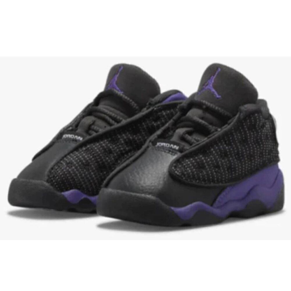 NIKE Air Jordan 13 Retro 'Court Purple' TD Sneaker Size 8C